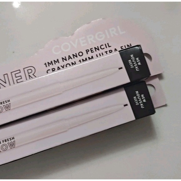 Covergirl Clean Fresh Brow Liner 1MM Nano Pencil Black Brown 700 X 2 New - Picture 3 of 4